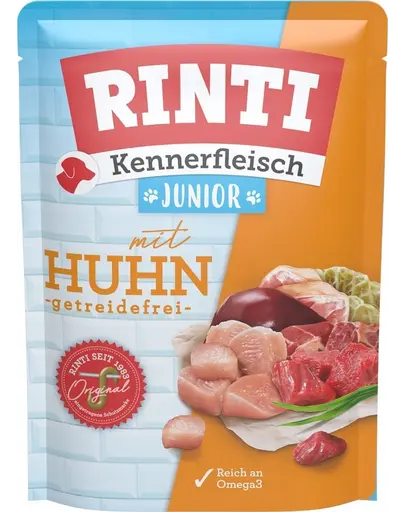 RINTI Junior pui 400g hrana umeda completa catei