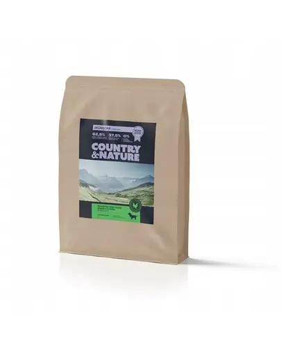 COUNTRY&NATURE Lamb with Turkey Recipe 2 kg miel si curcan hrana pentru toate rasele de caini