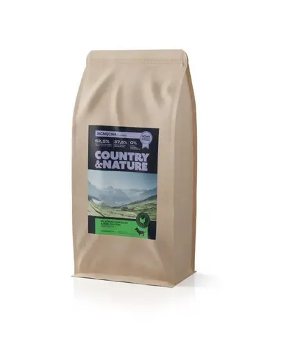 COUNTRY&NATURE Lamb with Turkey Recipe 9 kg miel si curcan, hrana caini