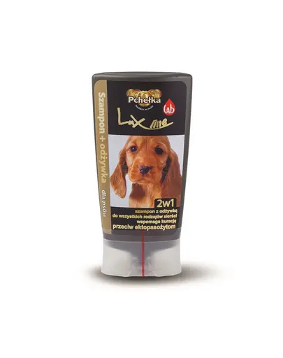 Sampon pentru caini PCHEŁKA Luxline contra ectoparaziti 200ml cu balsam
