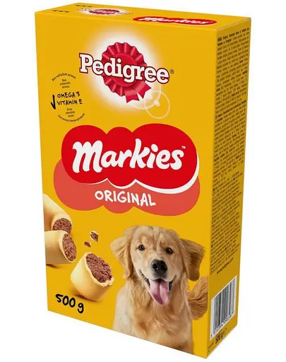 PEDIGREE Markies Original 6x500g biscuiti recompense caini