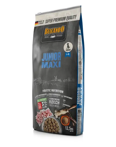 BELCANDO Junior Maxi hrana uscata pentru cainii cu varsta 4 luni+, talie L-XL, 12.5 kg