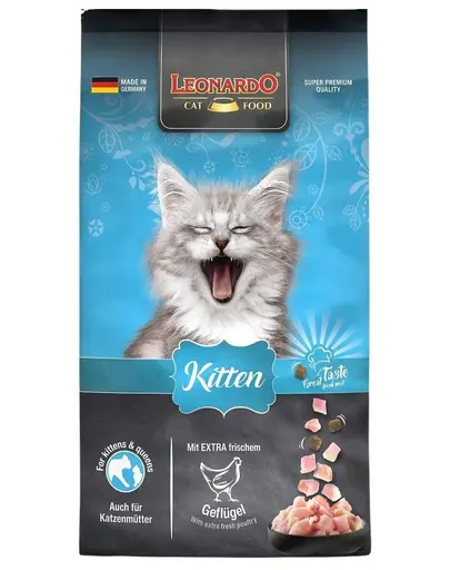 LEONARDO Kitten hrana uscata pisici junior/femele gestante 7,5 kg