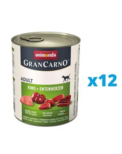 ANIMONDA Grancarno curcan si rata 12 x 800 g