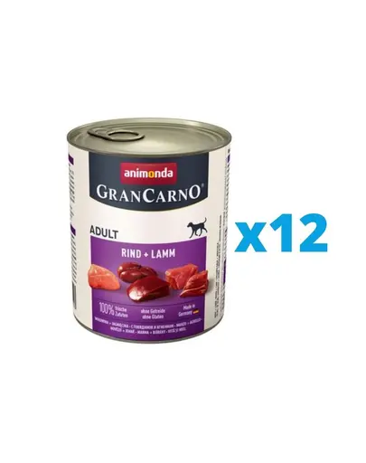 ANIMONDA Grancarno Adult vita si miel 12 x 800 g