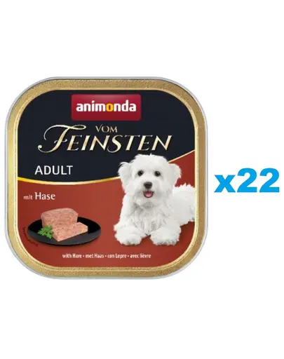 ANIMONDA Vom Feinsten Forest iepure 22x150 g