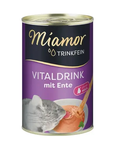 MIAMOR Trinkfein Supliment alimentar pisici, supa rata 6x135 g