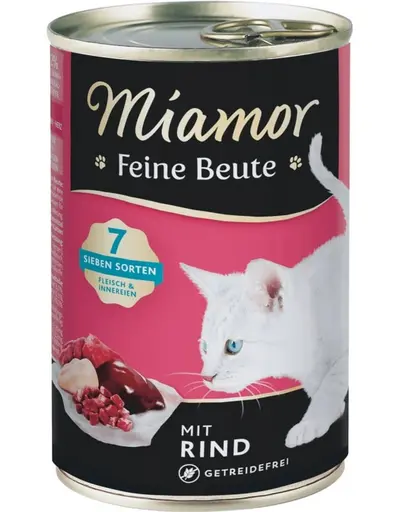MIAMOR Feine Beute Beef Hrana umeda pentru pisica, cu vita 400g