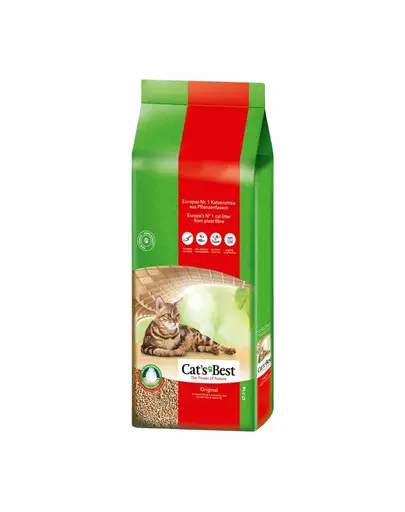 JRS Cats Best Eco Plus Asternut din lemn pentru litiera 30l (13kg)