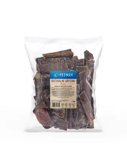 Recompense pentru caini PETMEX Esofag de vita plat 1kg