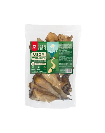 MACED 100% Natura Recompensa caini, ureche de vita 600 g