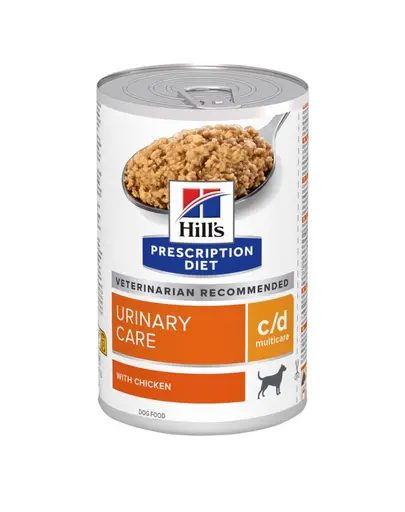 HILL'S Prescription Diet Canine c/d Multicare cu pui 370 g hrana Caini