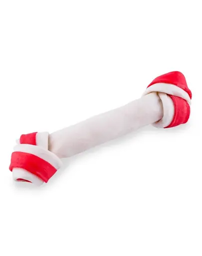 MACED Recompensa pentru caini, os cu piele de vaca si porc 21 cm