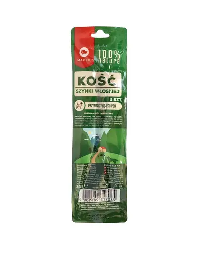 MACED Os pentru caini, cu sunca de Parma 2 pcs.