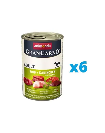 ANIMONDA vita si iepure cu ierburi 6 x 800 g