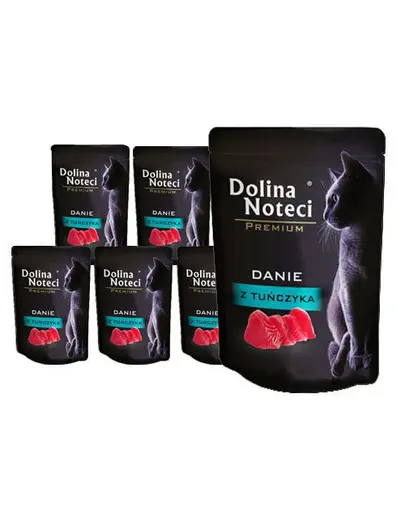 DOLINA NOTECI Premium hrana cu ton pentru pisici 10x85 g