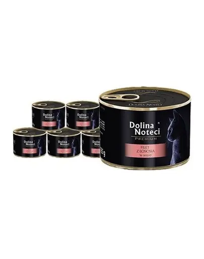DOLINA NOTECI Premium file somon hrana pisici 12x185 g