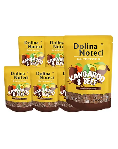 Hrana umeda caini cangur si vita DOLINA NOTECI SuperFood 10x300 g