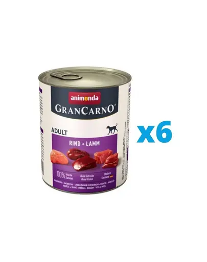 ANIMONDA Grancarno Adult vita si miel 6 x 800 g