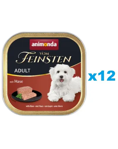 ANIMONDA Vom Feinsten Forest iepure 12x150 g