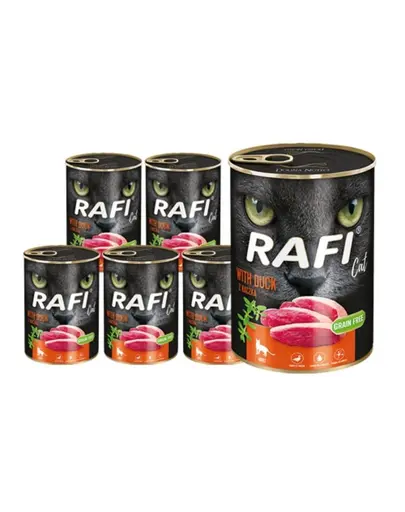 DOLINA NOTECI RAFI Cat Hrana umeda pentru pisici, cu rata 12x400 g