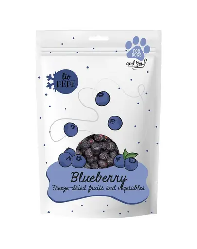 PAKA ZWIERZAKA PEPE Fructe liofilizate afine pentru Caini 15 g