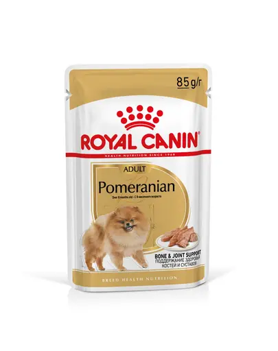 ROYAL CANIN Pomeranian Adult 24x85g hrana umeda, pateu pentru Caini adulti mini spitz