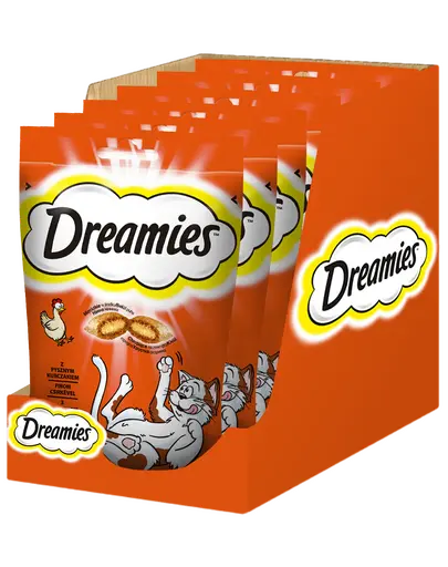 DREAMIES 6x60 g recompense cu pui pentru pisici