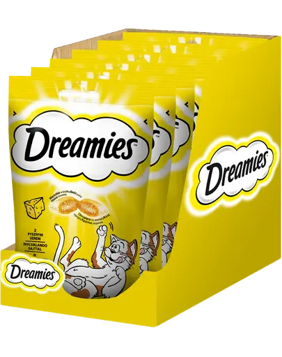 Recompense DREAMIES cu branza 6x60 g pentru pisici