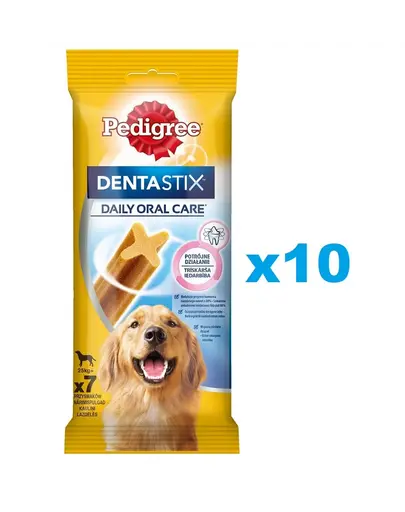 PEDIGREE DentaStix Pachet batoane dentare caine talie mare 10x270g
