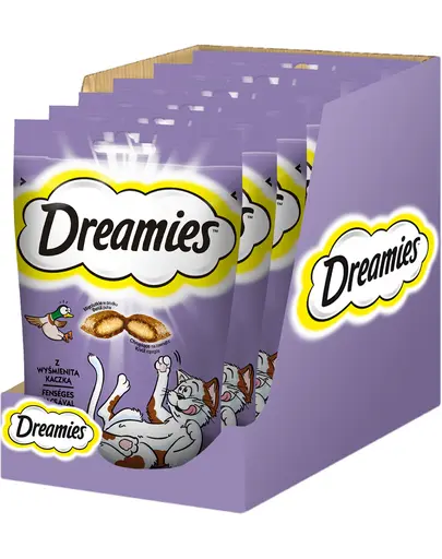 DREAMIES 6x60 g recompense pentru pisici, cu rata