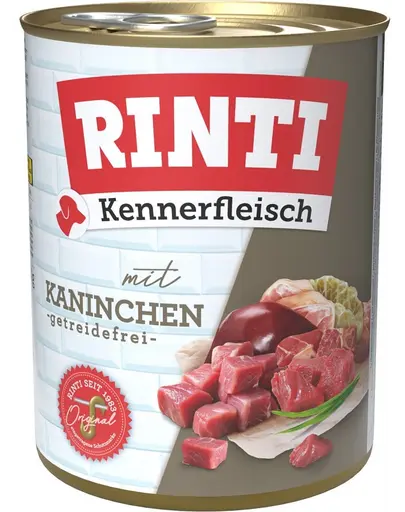 RINTI Kennerfleisch Rabbit 800 g conserva hrana umeda caini