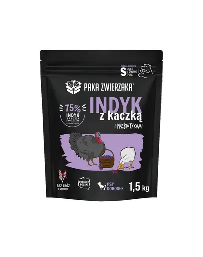 PAKA ZWIERZAKA Seventh Heaven Mini Hrana uscata pentru caini talie mica, cu curcan si rata 1,5 kg