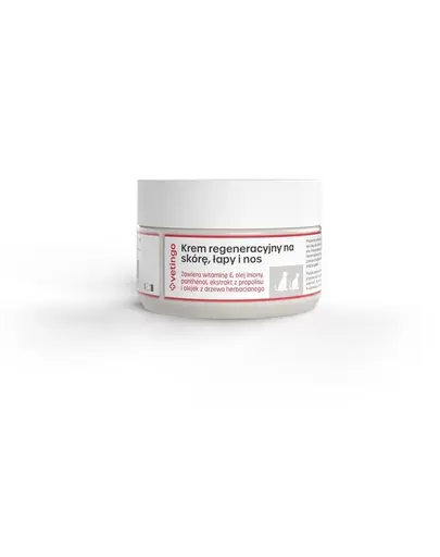 VETINGO Crema regeneratoare piele pisici si caini 75 ml labe si nas