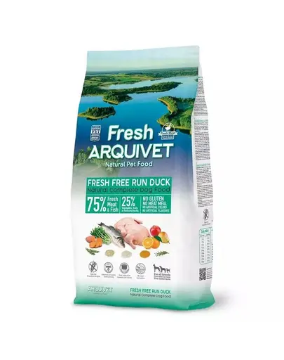 Mancare ARQUIVET Fresh semi-umeda pentru caini 10 kg rata si peste oceanic