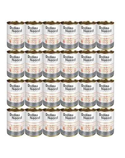 DOLINA NOTECI Premium Energy hrana caini activi si lucru 24x400g