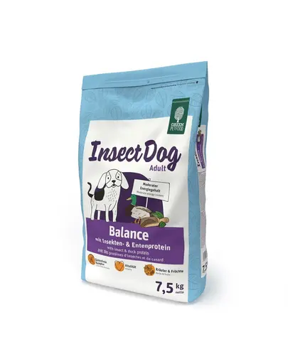 GREEN PETFOOD InsectDog Balance 7,5kg hrana caine adult
