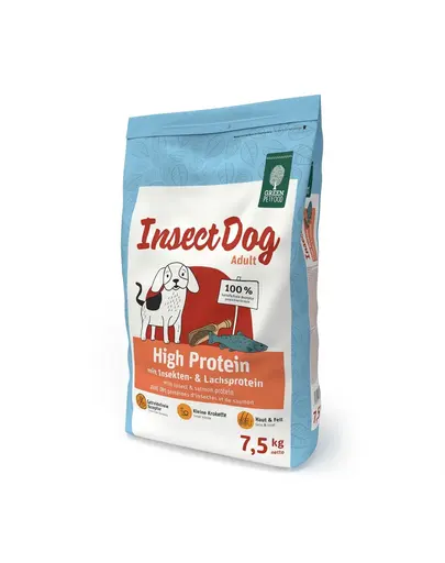 GREEN PETFOOD InsectDog High Protein 7,5kg hrana caini