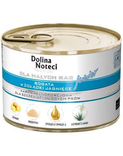 DOLINA NOTECI Premium Junior talie mica, cu burta de miel 185 g