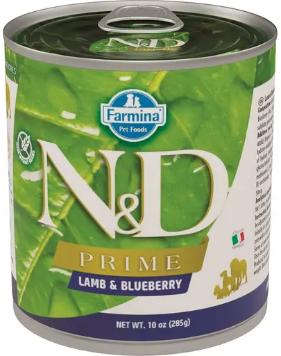 FARMINA N&D Prime - Hrana umeda pentru Caini cu miel & afine 285 g