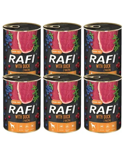 DOLINA NOTECI RAFI Hrana umeda caini adulti, cu rata 6x800 g