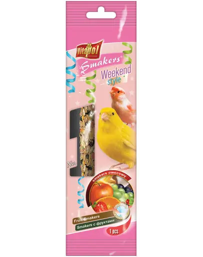 VITAPOL Smakers pentru canari fructe 45 g