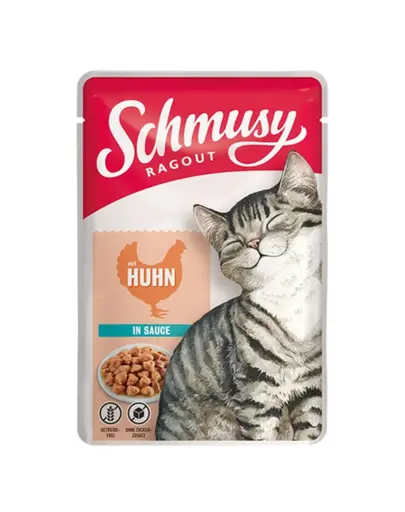 SCHMUSY RAGOUT hrana umeda pisica, pui in sos 100 g