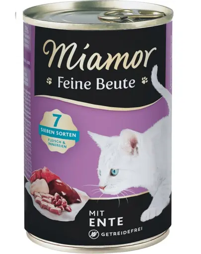 MIAMOR Feine Beute Duck hrana cu rata pentru pisica 12x400g