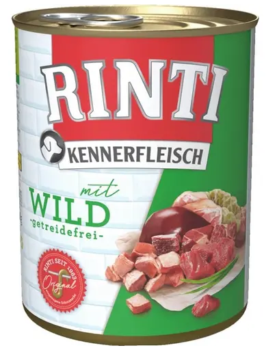 RINTI Kennerfleisch Hrana umeda pentru caini, cu vanat 400 gr