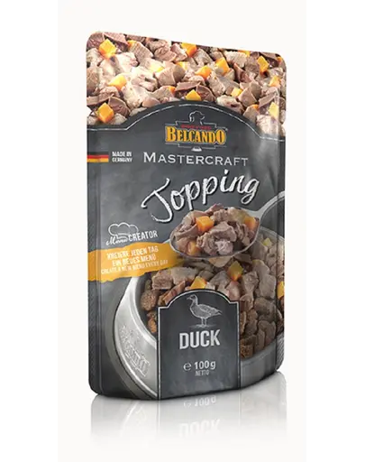 BELCANDO Mastercraft Topping rata si ignama 24x100 g plic hrana caine