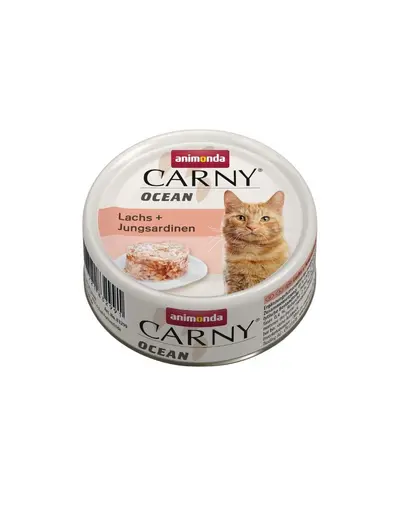 ANIMONDA Carny ocean Conserva hrana pisica, cu somon si sardine 80 g