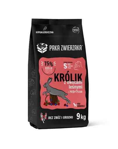 PAKA ZWIERZAKA Seventh Heaven Hrana uscata caini talie mica, cu iepure si fructe de padure 9kg