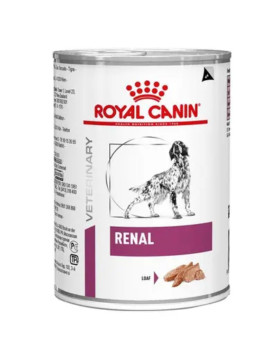 ROYAL CANIN Dog Renal 6 x 410 g hrana umeda pentru Caini cu insuficienta renala cronica