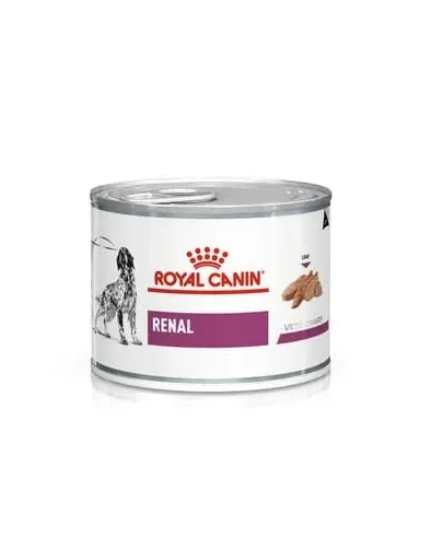 ROYAL CANIN Renal Canine 6 x 200 g hrana umeda pentru Caini cu insuficienta renala cronica